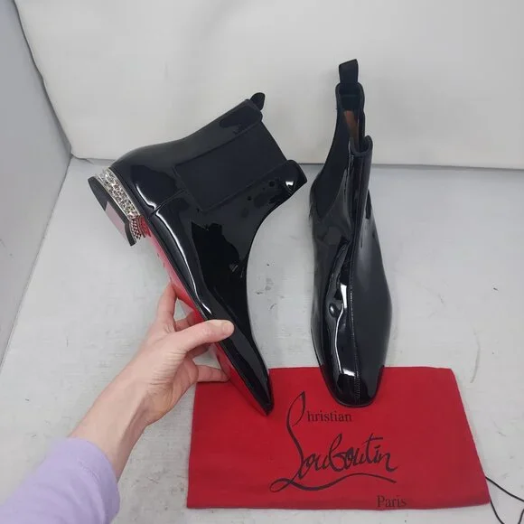 Christian Louboutin | Shoes | Christian Louboutin Mens Black  display picture 1